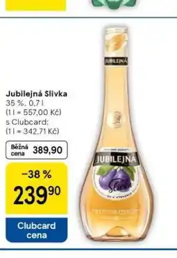 Tesco Jubilejná slivka nabídka