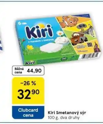 Tesco Kiri smetanový sýr nabídka