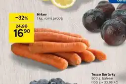 Tesco Mrkev nabídka