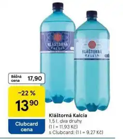 Tesco Kláštorná kalcia nabídka