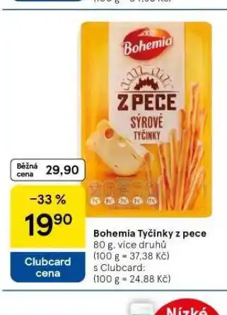 Tesco Bohemia tyčinky z pece nabídka