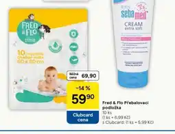 Tesco Fred & flo přebalovací podložka nabídka