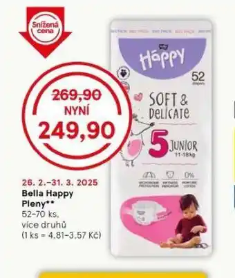 Tesco Bella happy pleny nabídka