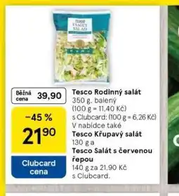 Tesco Tesco rodinný salát nabídka