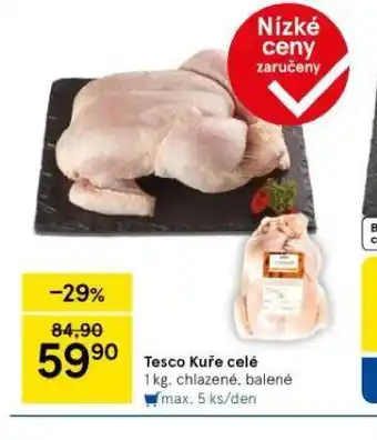 Tesco Kuře celé nabídka