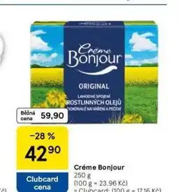 Tesco Créme bonjour nabídka