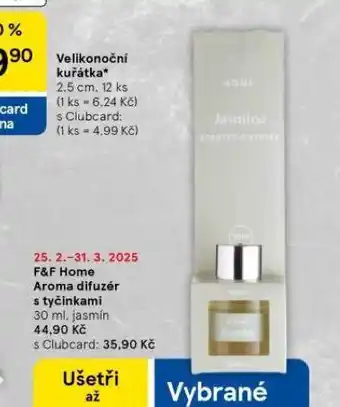 Tesco Aroma difuzér s tyčinkami nabídka