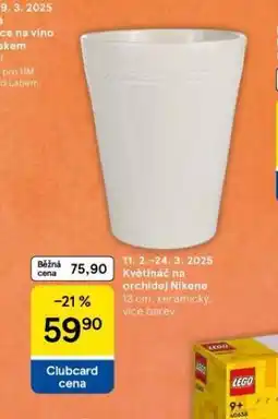 Tesco Květináče na orchidej nabídka