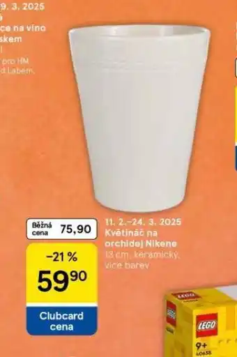 Tesco Květináče na orchidej nabídka