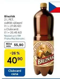 Tesco Pivo březňák nabídka