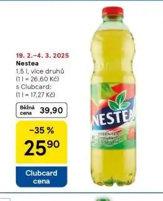 Tesco Nestea nabídka