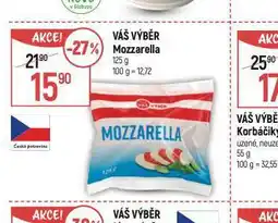 Globus Mozzarella nabídka