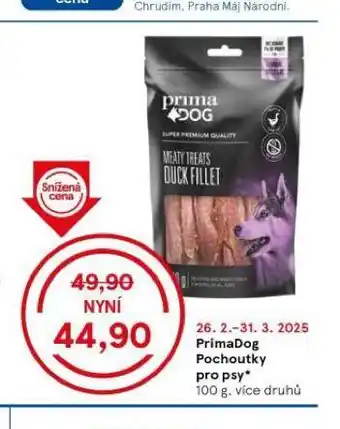 Tesco Primadog pocoutky pro psy nabídka