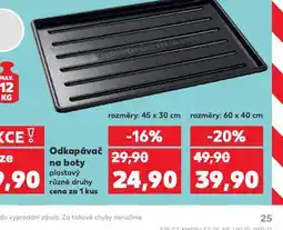 Kaufland Odkapávač na boty nabídka