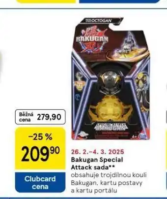 Tesco Bakugan special attack sada nabídka