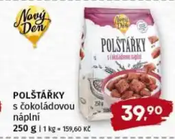 Terno POLŠTÁŘKY s čokoládovou náplní nabídka