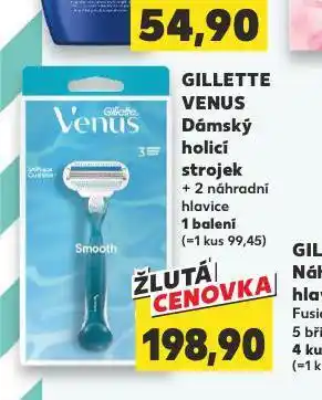 Kaufland Gillette holicí strojek nabídka