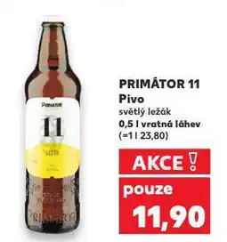 Kaufland Pivo primátor nabídka