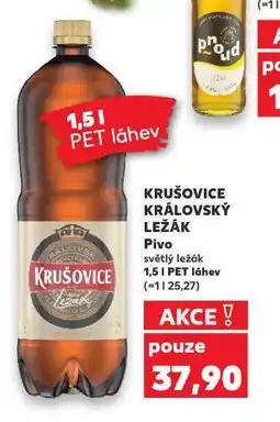 Kaufland Pivo krušovice nabídka