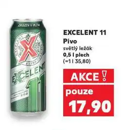 Kaufland Pivo excelent nabídka