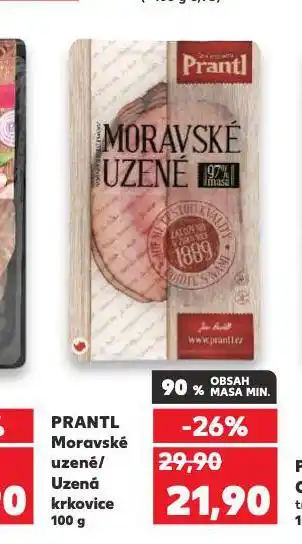 Kaufland Uzená krkovice nabídka