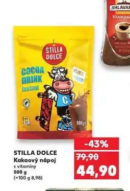 Kaufland Stilla dolce kakaový nápoj nabídka