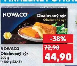 Kaufland Obalovaný sýr nowaco nabídka