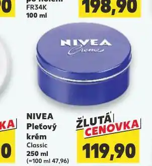 Kaufland Nivea krém nabídka