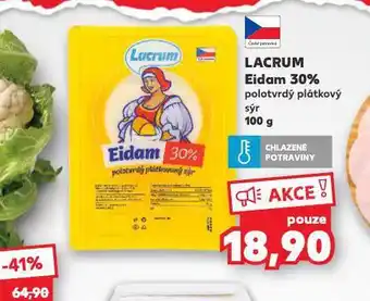 Kaufland Eidam 30% nabídka