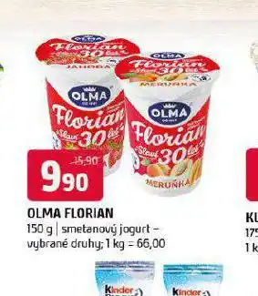 Terno Olma florian smetanový jogurt nabídka