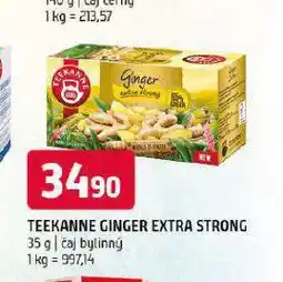 Terno Teekanne ginger extra strong čaj bylinný nabídka