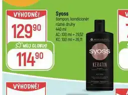 Globus Syoss šampon, kondicioner nabídka