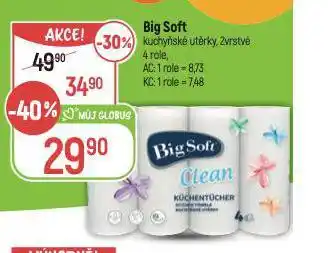 Globus Big soft kuchyňské utěrky nabídka