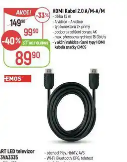 Globus Hdmi kabel nabídka