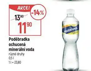 Globus Poděbradka ochucená nabídka