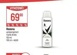 Globus Rexona antiperspirant nabídka