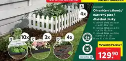 Lidl Ohraničení záhonů/nástrčný plot/dlažební desky nabídka