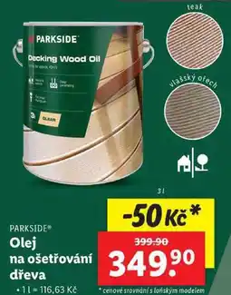 Lidl Olej na ošetřování dřeva, 3 l nabídka