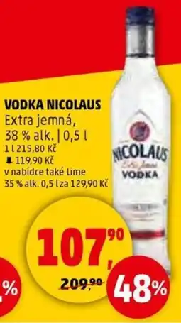 Penny Market VODKA NICOLAUS nabídka