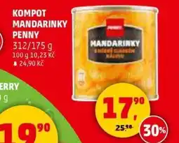 Penny Market KOMPOT MANDARINKY nabídka