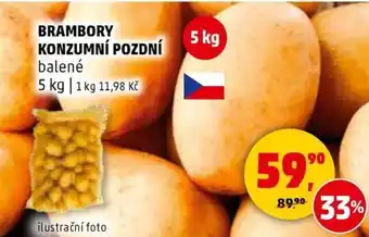 Penny Market BRAMBORY KONZUMNÍ POZDNÍ nabídka