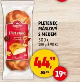 Penny Market PLETENEC MÁSLOVÝ S MEDEM nabídka