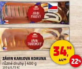 Penny Market ZÁVIN KARLOVA KORUNA nabídka