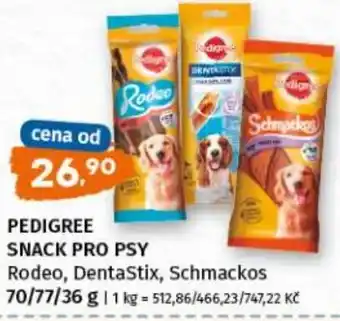 Terno PEDIGREE SNACK PRO PSY nabídka