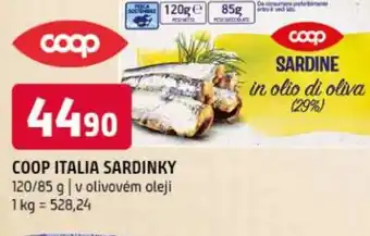 Terno COOP Italia sardinky nabídka