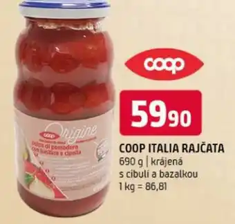 Terno Coop italia rajčata nabídka