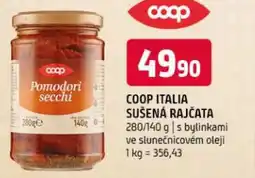 Terno Coop italia sušená rajčata nabídka