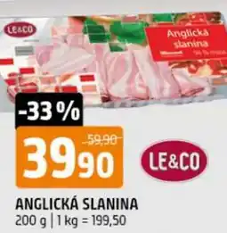 Terno Anglická slanina nabídka