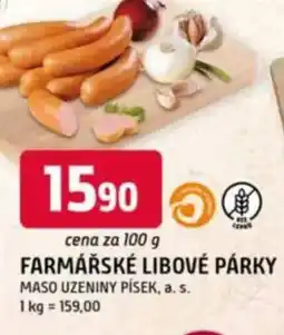 Trefa Farmářské libové párky nabídka