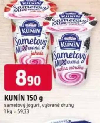 Trefa KUNIN sametový jogurt nabídka